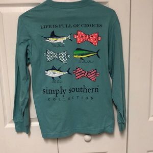 Simply Southern Long Sleeve T-shirt - Size S